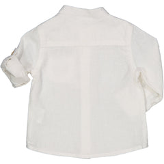 CAMICIA IN MISTO LINO
