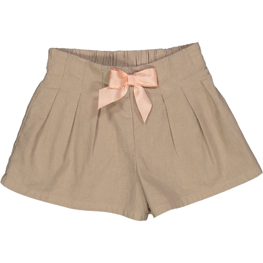 SHORT MISTO LINO CON FIOCCO