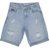 BERMUDA JEANS CON STRAPPI