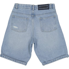 BERMUDA JEANS CON STRAPPI