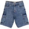 BERMUDA FELPA EFFETTO FINTO DENIM