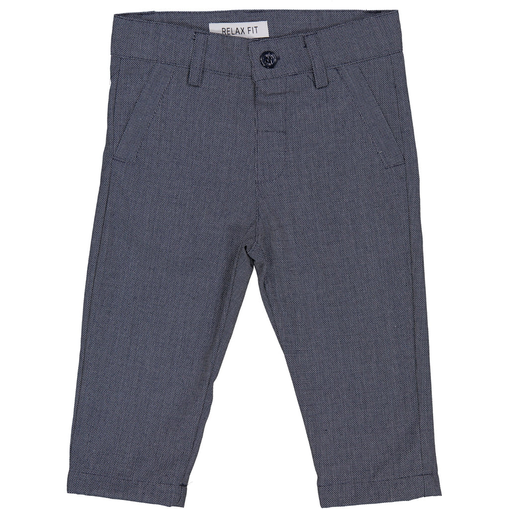 PANTALONE BIRDSEYE CHECK