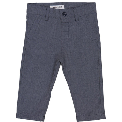 PANTALONE BIRDSEYE CHECK