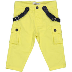 PANTALONE CARGO CON BRETELLE