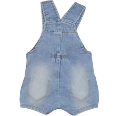 SALOPETTE FELPA DENIM