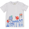 TSHIRT CON PATCH PALLINE