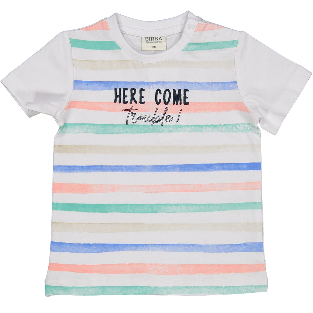 TSHIRT STAMPA RIGHE