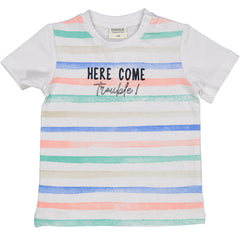 TSHIRT STAMPA RIGHE
