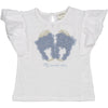 TSHIRT SANDALETTI VOILE 3D