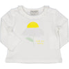 TSHIRT MARGHERITA CON TULLE