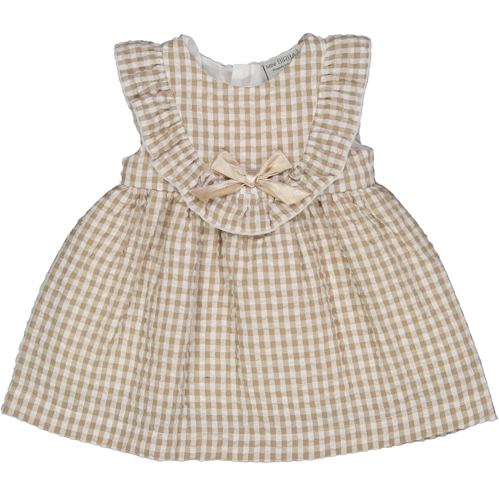 VESTITO GOFFRATO IN VICHY