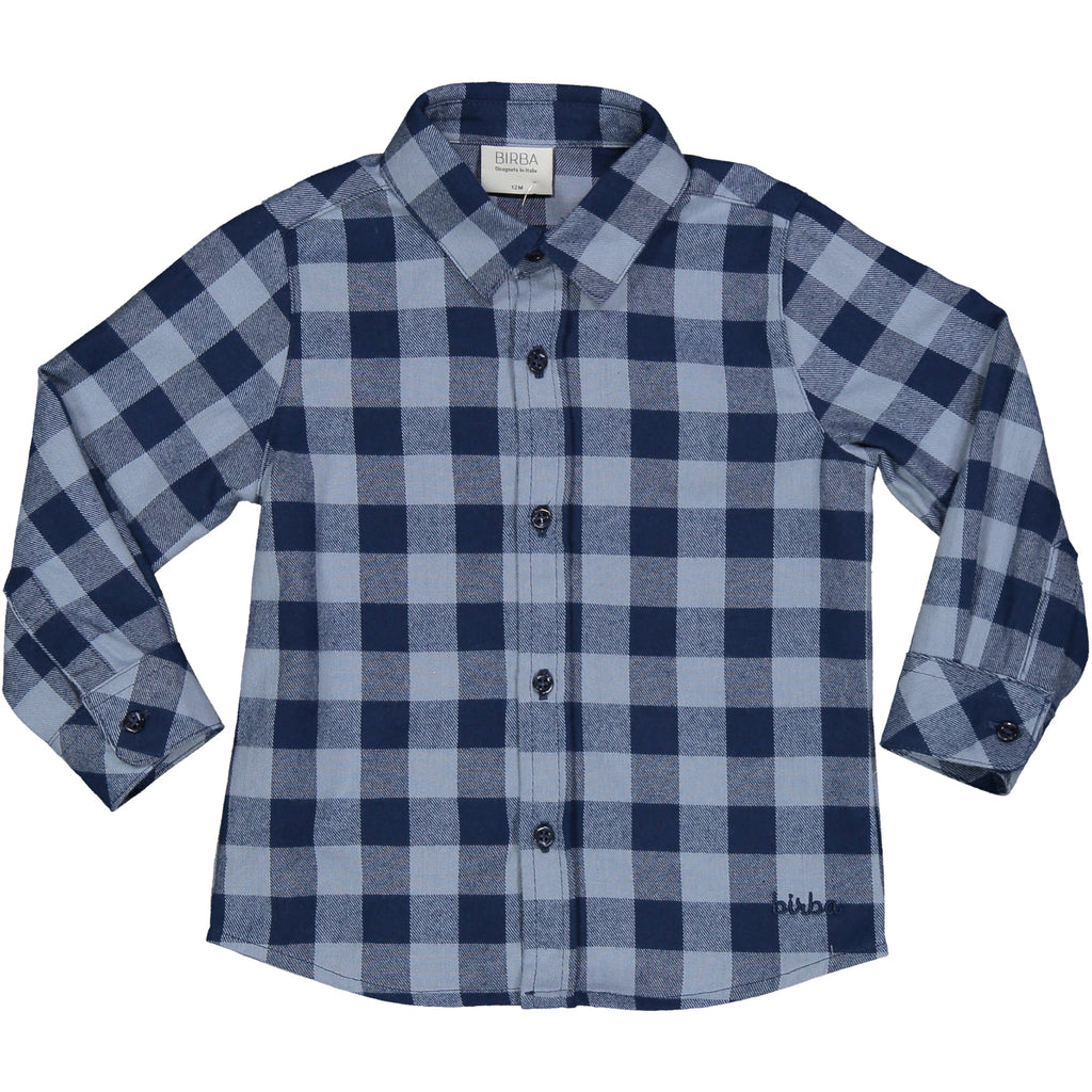 CAMICIA QUADRI IN FLANELLA