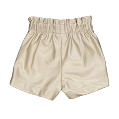 SHORT ECOPELLE ORO