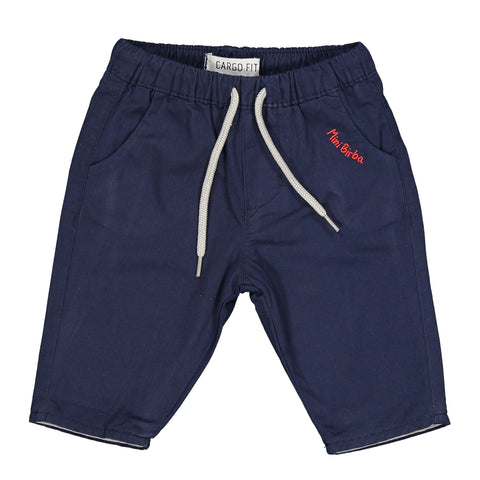PANTALONE IN DRILL FODERATO