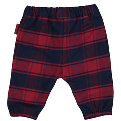 PANTALONE TESSUTO MAGLIA SCOZZESE