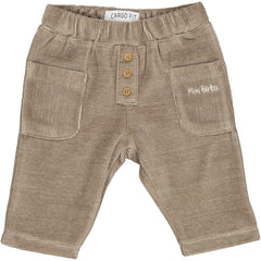 PANTALONE CARGO IN CINIGLIA RIGATA