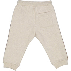 JOGGER FELPA CON BANDE LATERALI
