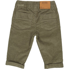 PANTALONE VELLUTO A RIGHE