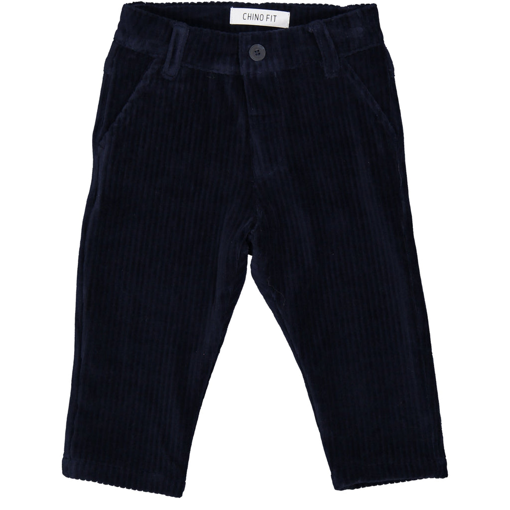PANTALONE VELLUTO A COSTE EFFETTO MARTELLATO