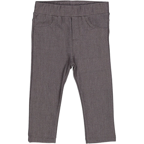 JEGGINGS EFFETTO DENIM TERMICO