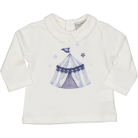 TSHIRT TENDONE CON PON PON