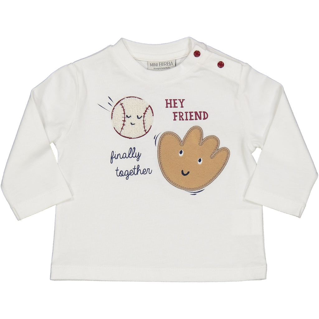 TSHIRT PALLINA E GUANTONE BASEBALL