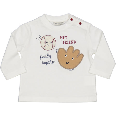 TSHIRT PALLINA E GUANTONE BASEBALL