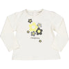 TSHIRT FIORI CON STRASS