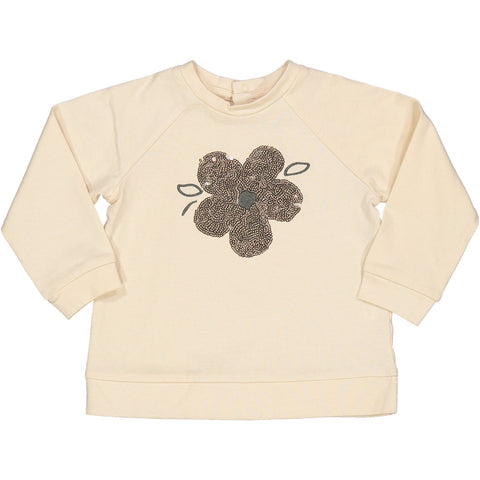TSHIRT FIORE PAILLETTES