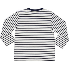 TSHIRT RIGATA CON ORSETTO