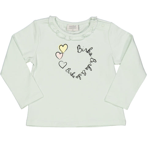 TSHIRT CUORI CON PERLE