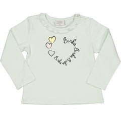 TSHIRT CUORI CON PERLE