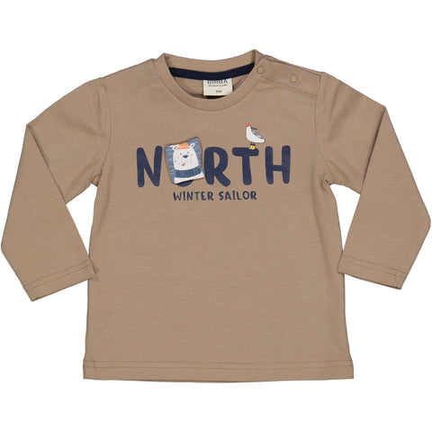 TSHIRT NORTH CON APPLICAZIONE SOLLEVABILE
