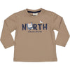 TSHIRT NORTH CON APPLICAZIONE SOLLEVABILE