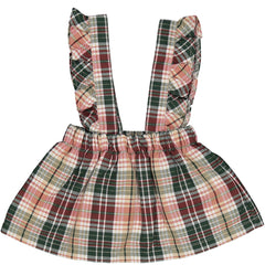 GONNA SCOZZESE CON LUREX