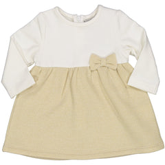 VESTITO FELPA CON GONNA LUREX