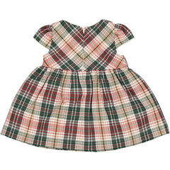 VESTITO SCOZZESE CON LUREX