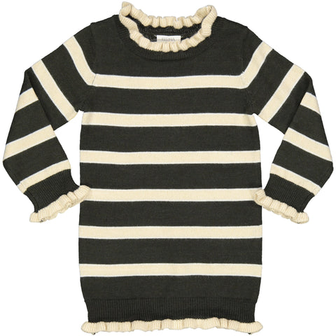 VESTITO IN TRICOT RIGATO