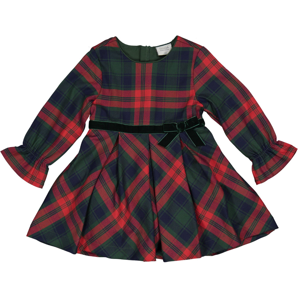 VESTITO TESSUTO LANIERO SCOZZESE