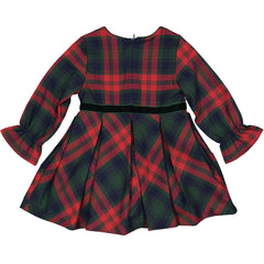 VESTITO TESSUTO LANIERO SCOZZESE