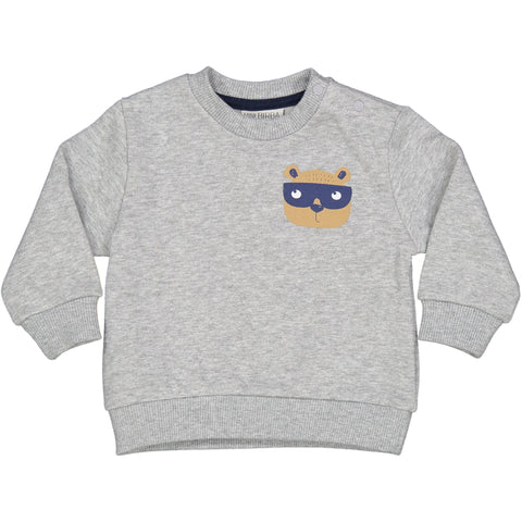 MAGLIA GIROCOLLO IN FELPA SUPEREROI