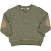 MAGLIA SCOLLO A V IN TESSUTO MAGLIA