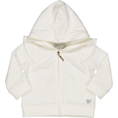 CARDIGAN FULL ZIP CON CAPPUCCIO