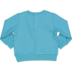 MAGLIA FELPA CON FIOCCO IN TULLE