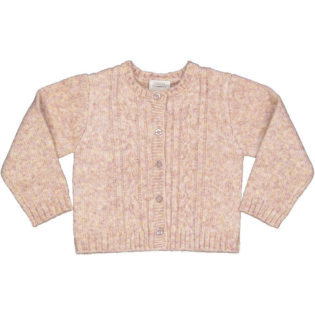CARDIGAN TRICOT CON TRECCE