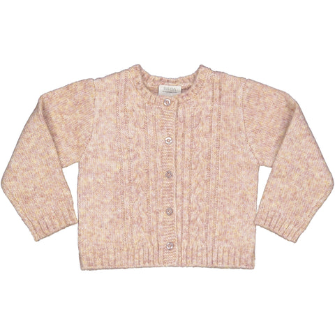 CARDIGAN TRICOT CON TRECCE