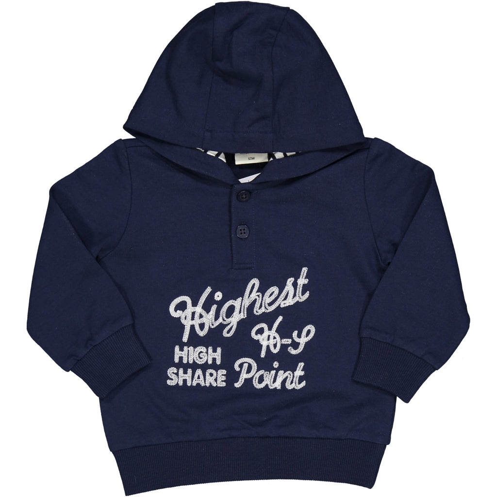 HOODIE FELPA CON RICAMO