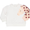 MAGLIA IN FELPA GRAFICA CAVALLO
