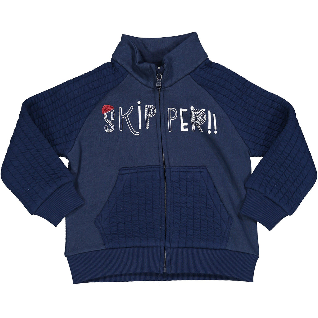 CARDIGAN CON TESSUTO TRAPUNTATO