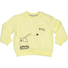 MAGLIA GIROCOLLO FELPA CON RUSPA
